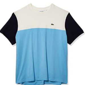 Men's short-sleeved regular-fit colorblock T-shirt